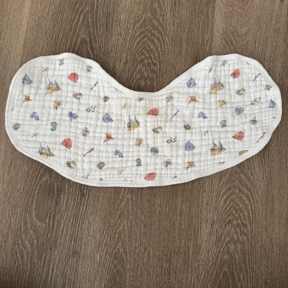 Aden + Anais Harry Potter Burp Cloth Bibs Kids OS Multi Muslin Cotton 4 Pack